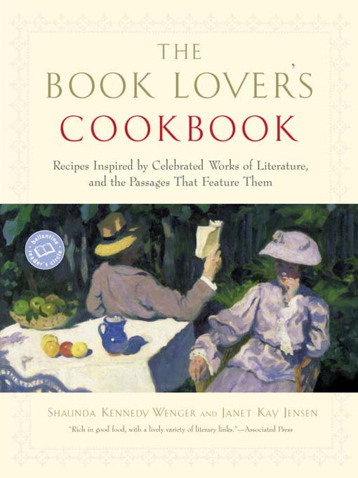 Title details for The Book Lover's Cookbook by Shaunda Kennedy Wenger - Wait list